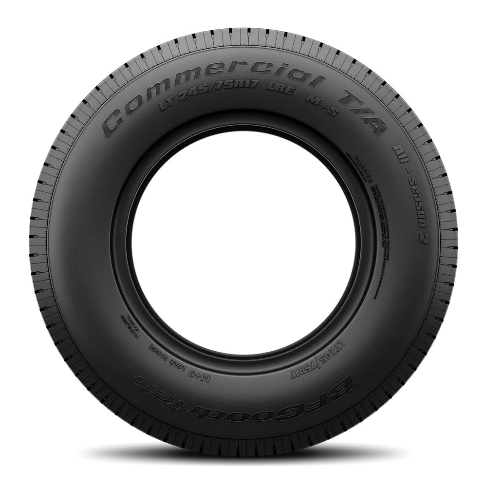 BFGoodrich Commercial T/A All-Season 2 LT245/75R17 121/118R E/10 - Wheelwiz