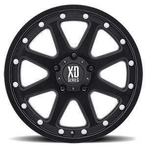 XD Series XD798 ADDICT Matte Black 20x9 +18 8x165.1mm 125.1mm - Wheelwiz