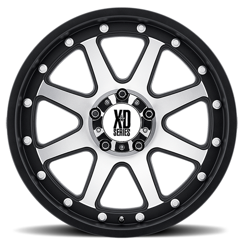 XD Series XD798 ADDICT Matte Black Machined 18x9 -12 5x139.7mm 108mm - Wheelwiz