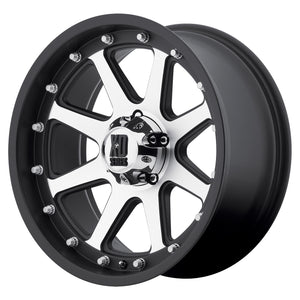 XD Series XD798 ADDICT Matte Black Machined 18x9 -12 5x139.7mm 108mm - Wheelwiz