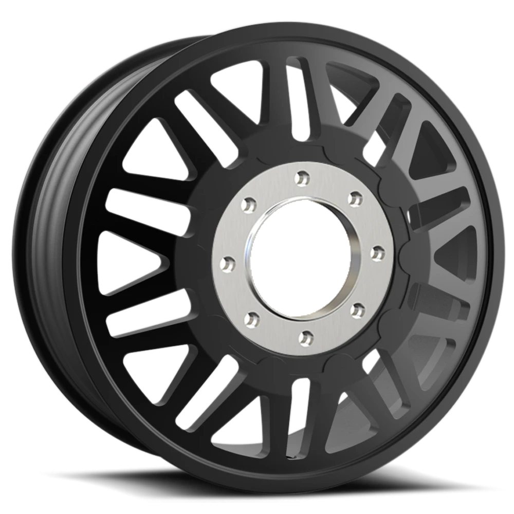 DDC Aftermath Black W/ Milled 22x8.25  8x210mm 154.2mm
