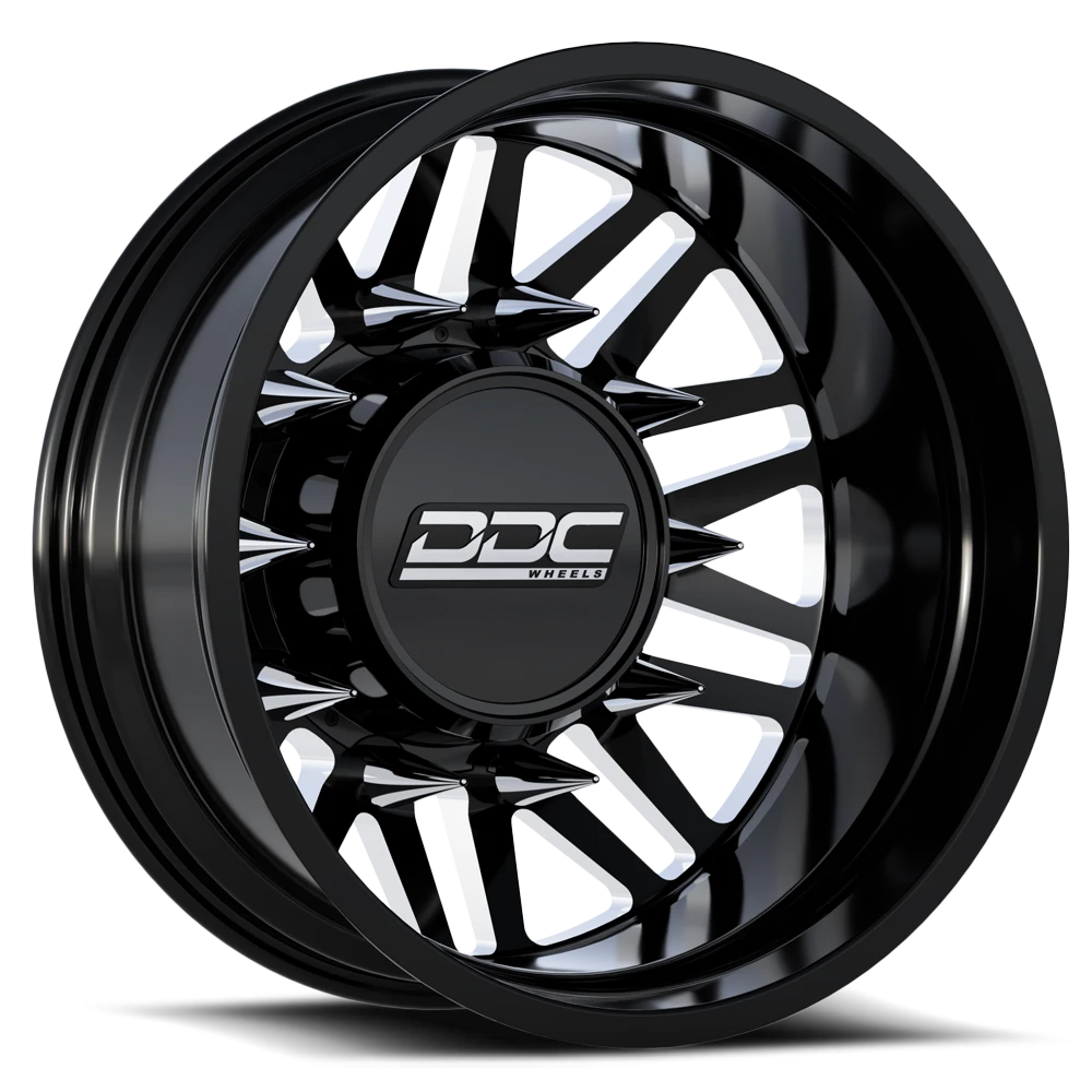 DDC Aftermath Black W/ Milled 20x8.25  8x210mm 154.2mm