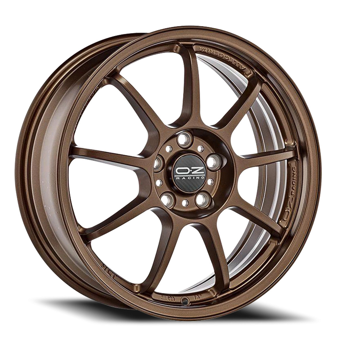 OZ Racing Alleggerita HLT Matte Bronze 18x8.5 +53 5x130mm 71.56mm - Wheelwiz
