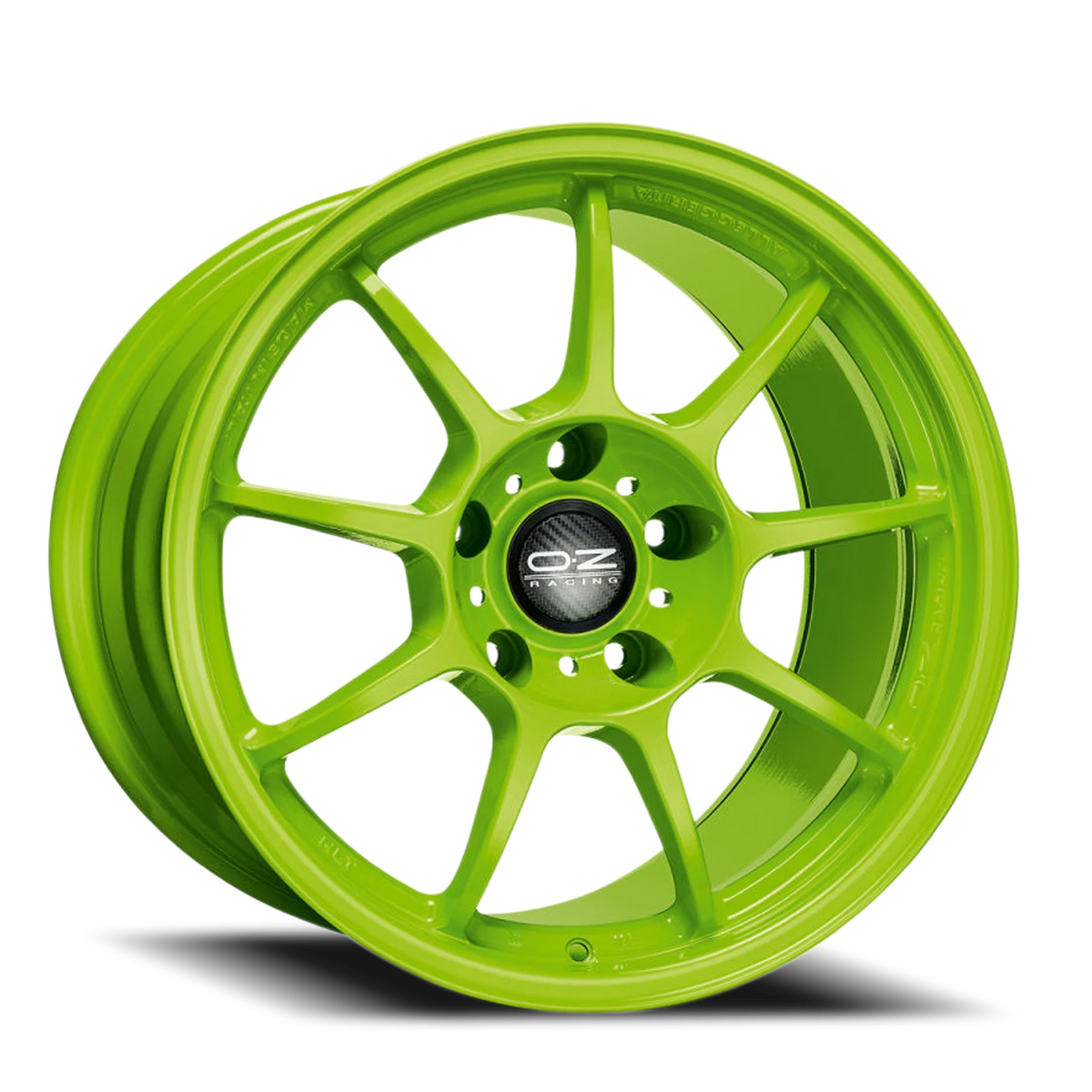 OZ Racing Alleggerita HLT Acid Green 18x8.5 +53 5x130mm 71.56mm - Wheelwiz