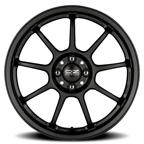 OZ Racing Alleggerita HLT Matte Black 18x8.5 +55 5x114.3mm 75mm