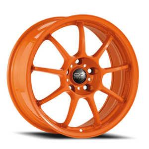 OZ Racing Alleggerita HLT Orange 17x7 +37 4x100mm 68mm - Wheelwiz
