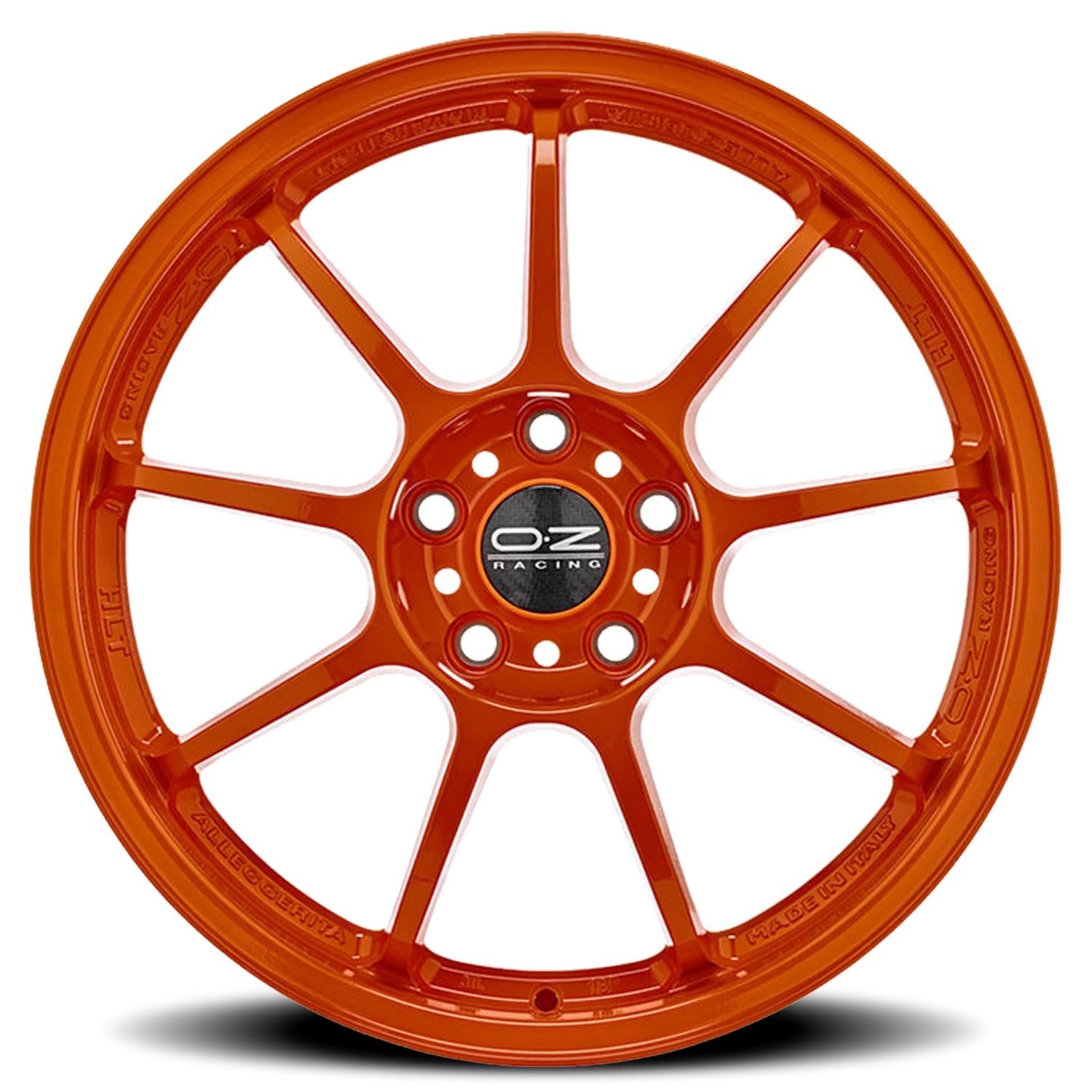 OZ Racing Alleggerita HLT Orange 18x12 +45 5x130mm 71.56mm - Wheelwiz