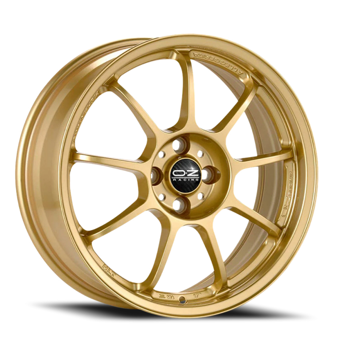 OZ Racing Alleggerita HLT Race Gold 18x8.5 +53 5x130mm 71.56mm - Wheelwiz