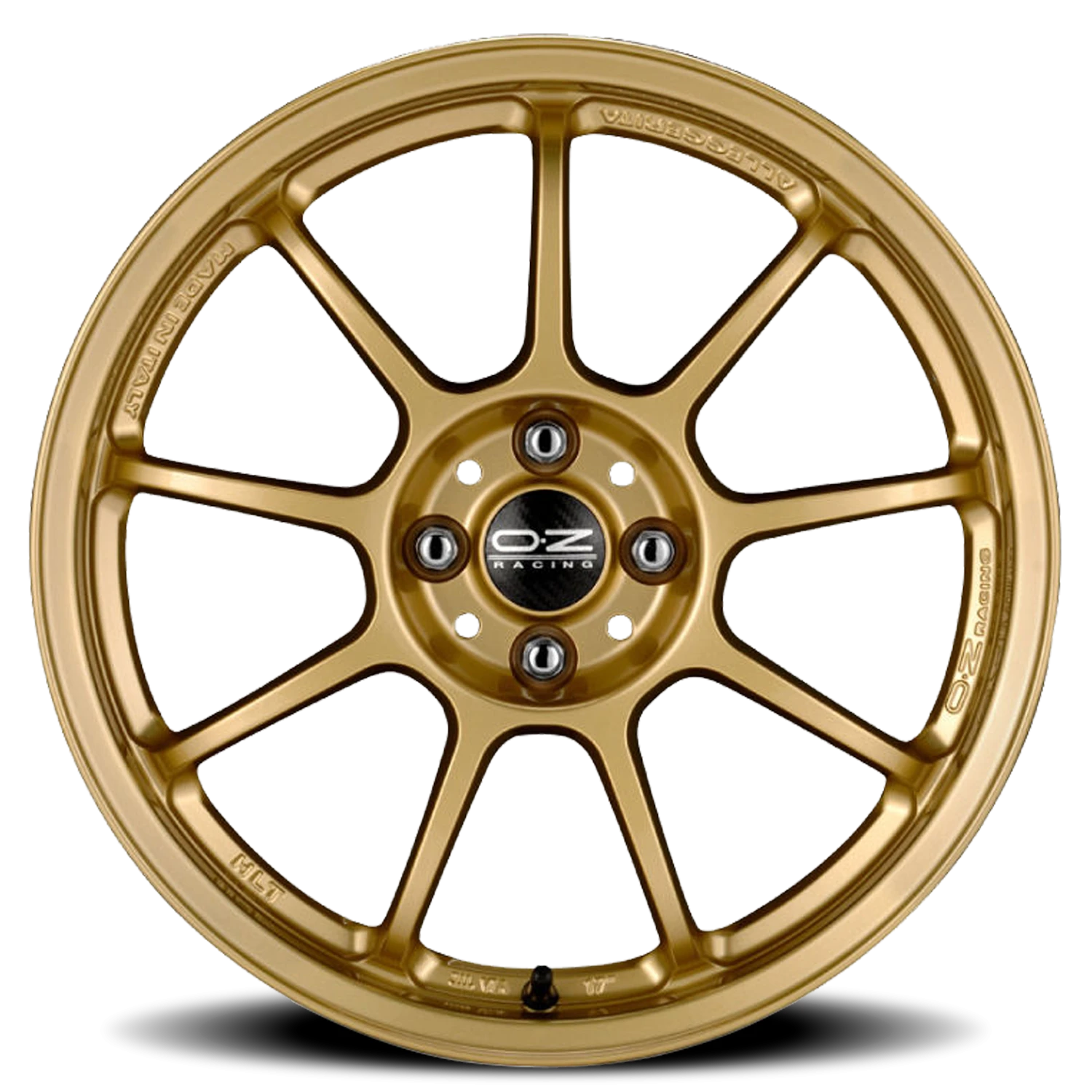 OZ Racing Alleggerita HLT Race Gold 18x9 +43 5x130mm 71.56mm - Wheelwiz