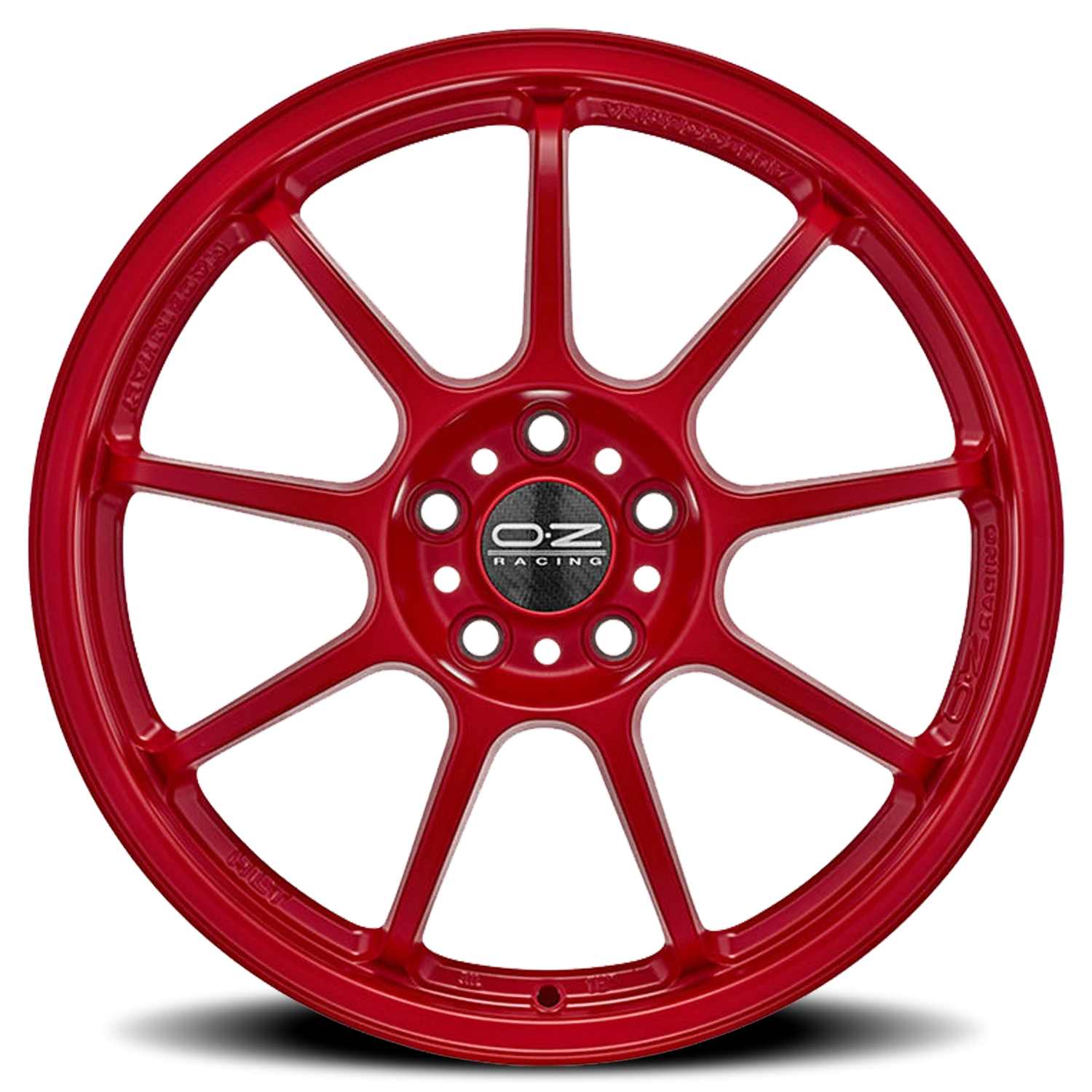 OZ Racing Alleggerita HLT Red 17x7 +37 4x100mm 68mm - Wheelwiz