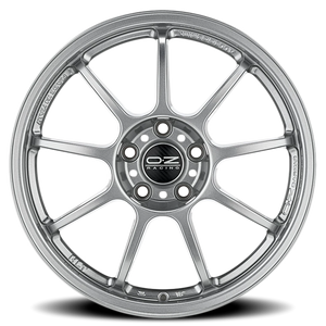 OZ Racing Alleggerita HLT Gloss Star Silver 18x10 +65 5x130mm 71.56mm - Wheelwiz