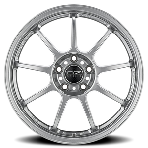 OZ Racing Alleggerita HLT Gloss Star Silver 17x8 +48 5x112mm 75mm