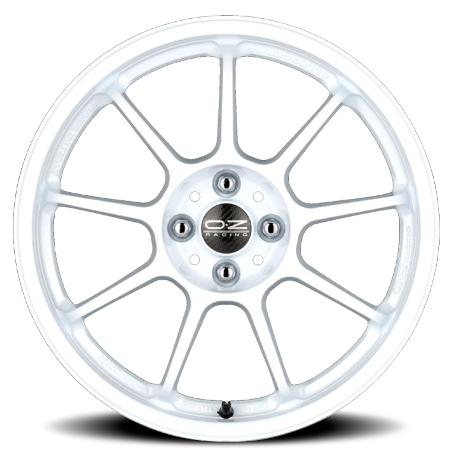 OZ Racing Alleggerita HLT White 18x9 +43 5x130mm 71.56mm - Wheelwiz