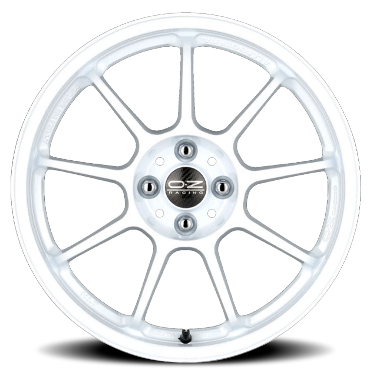 OZ Racing Alleggerita HLT White 18x11 +63 5x130mm 71.56mm - Wheelwiz