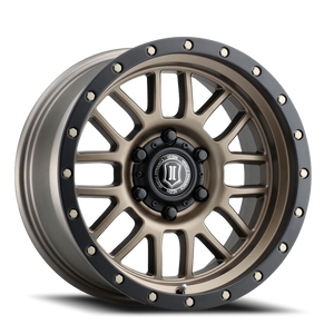 Icon Alloys Alpha Bronze 17x8.5 +6 6x135mm 87.1mm