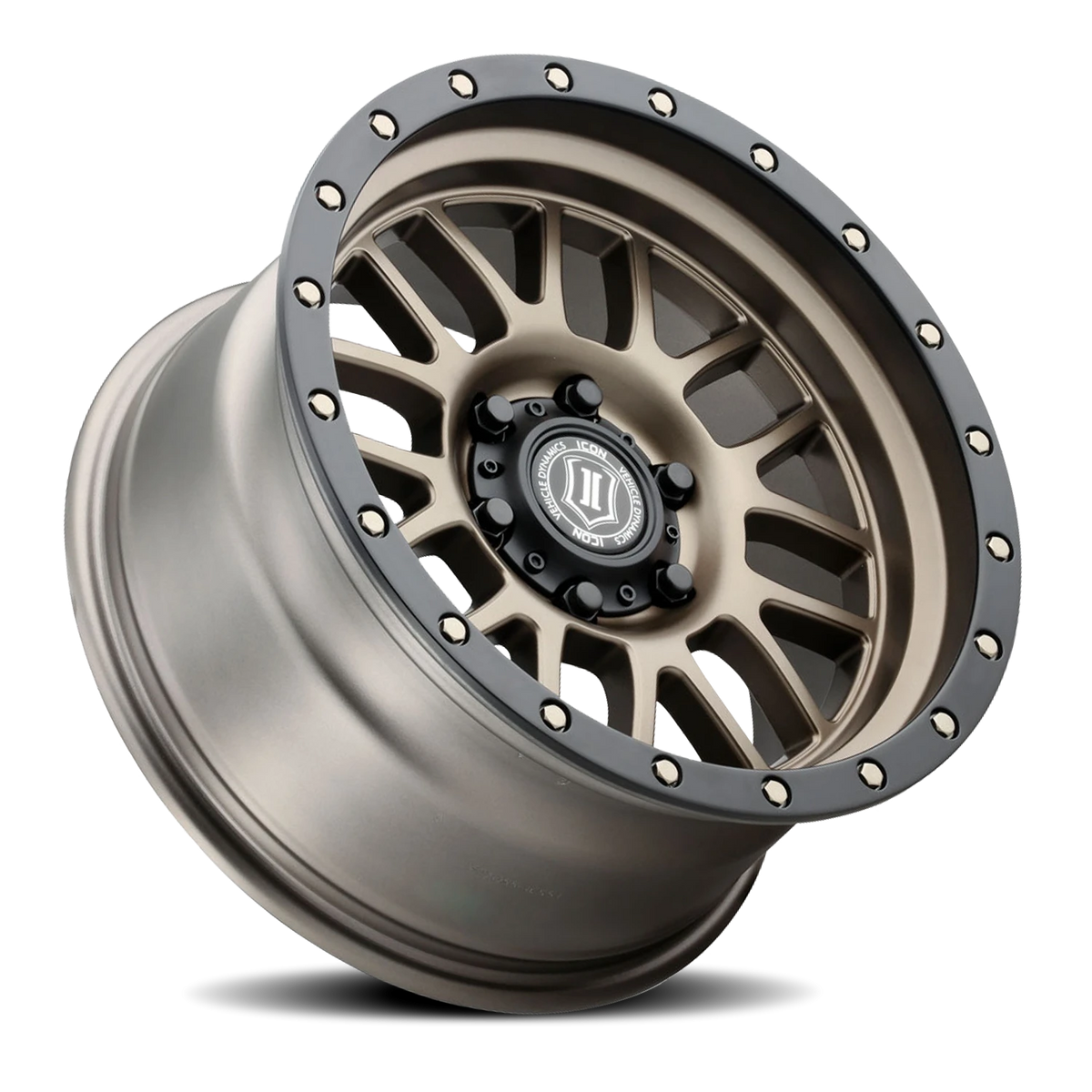 Icon Alloys Alpha Bronze 17x8.5 +6 6x135mm 87.1mm