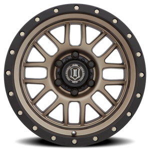 Icon Alloys Alpha Bronze 17x8.5 +6 6x135mm 87.1mm