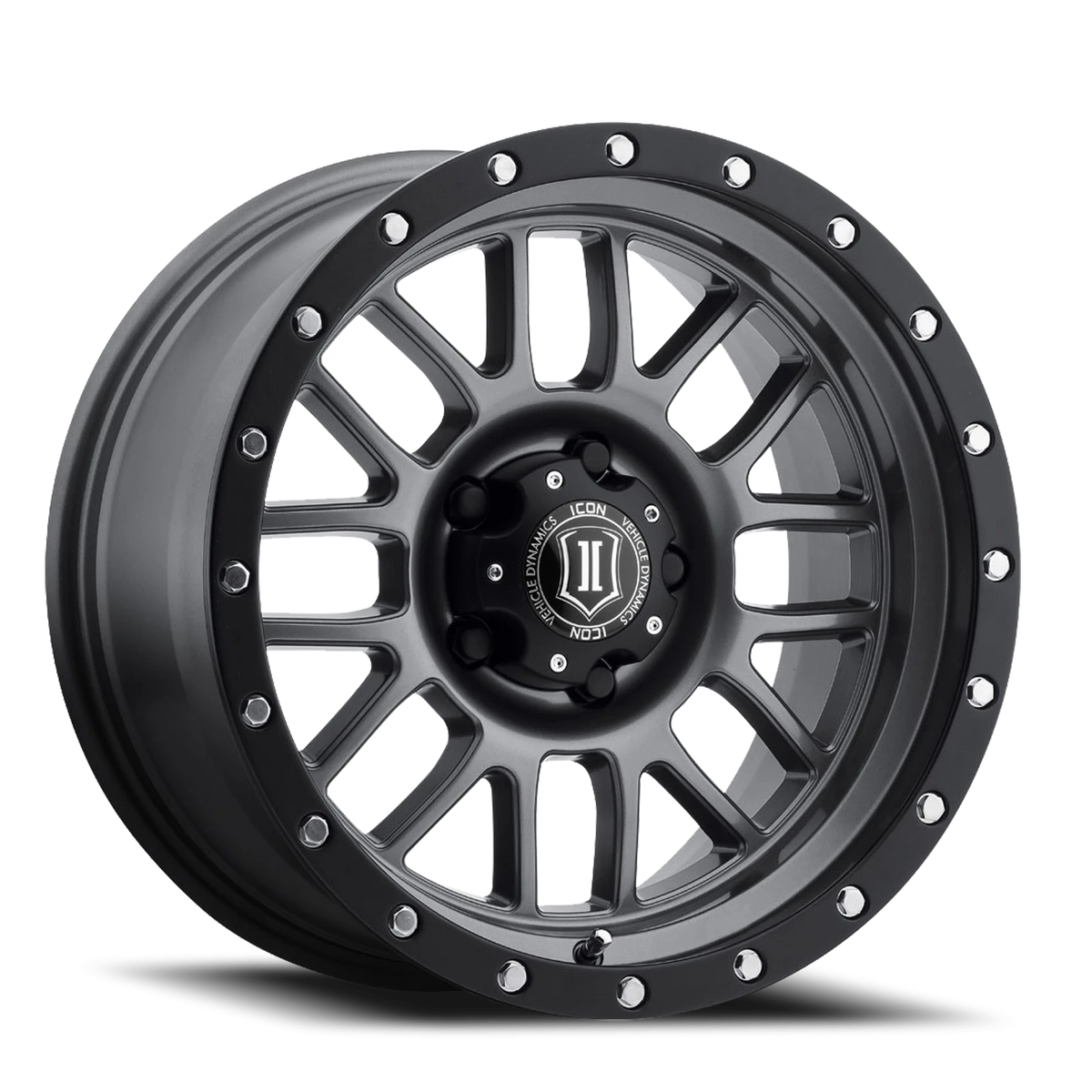 Icon Alloys Alpha Gunmetal 20x9 +16 5x150mm 110.1mm