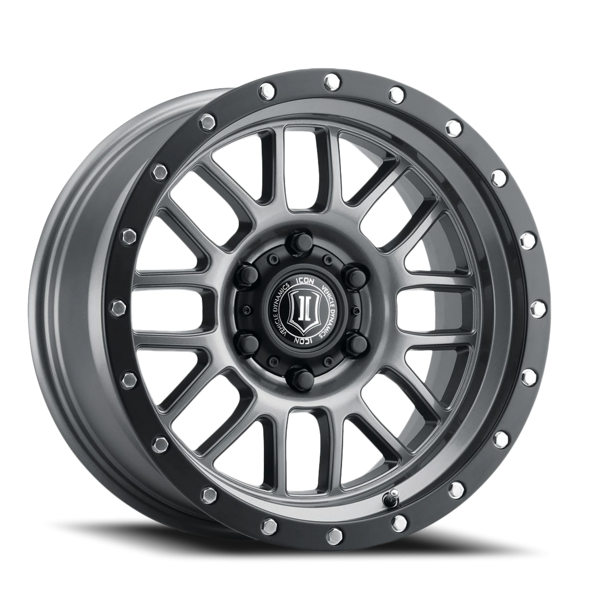 Icon Alloys Alpha Gunmetal 20x9 +12 8x180mm 125.2mm
