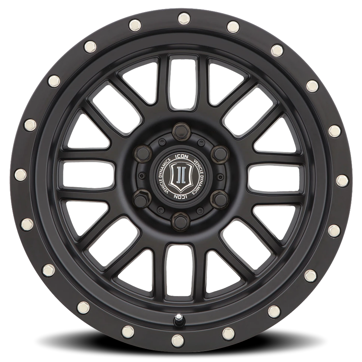 Icon Alloys Alpha Satin Black 20x9 +16 6x135mm 87.1mm