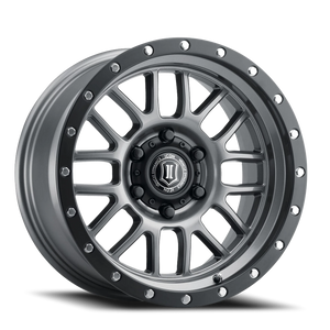 Icon Alloys Alpha Titanium 17x8.5 0 5x127mm 71.5mm