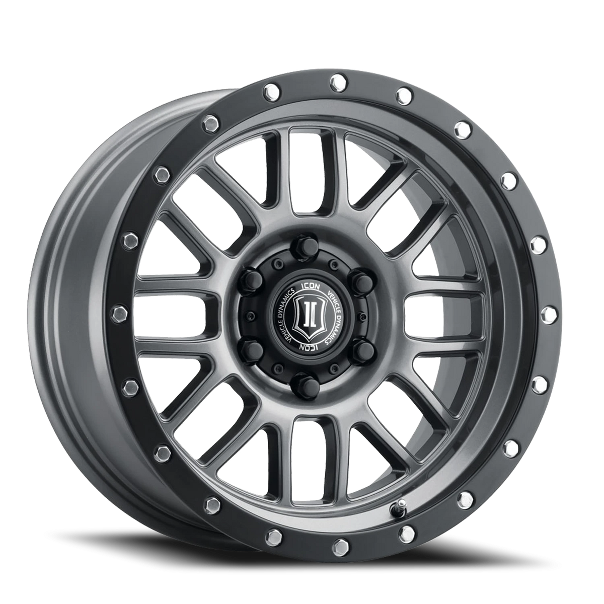 Icon Alloys Alpha Titanium 17x8.5 0 6x139.7mm 106.1mm