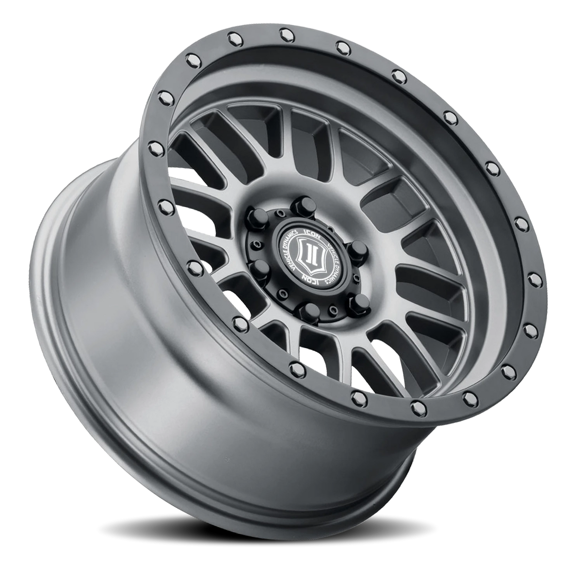 Icon Alloys Alpha Titanium 17x8.5 0 6x139.7mm 106.1mm