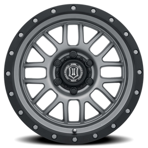 Icon Alloys Alpha Titanium 17x8.5 0 6x139.7mm 106.1mm