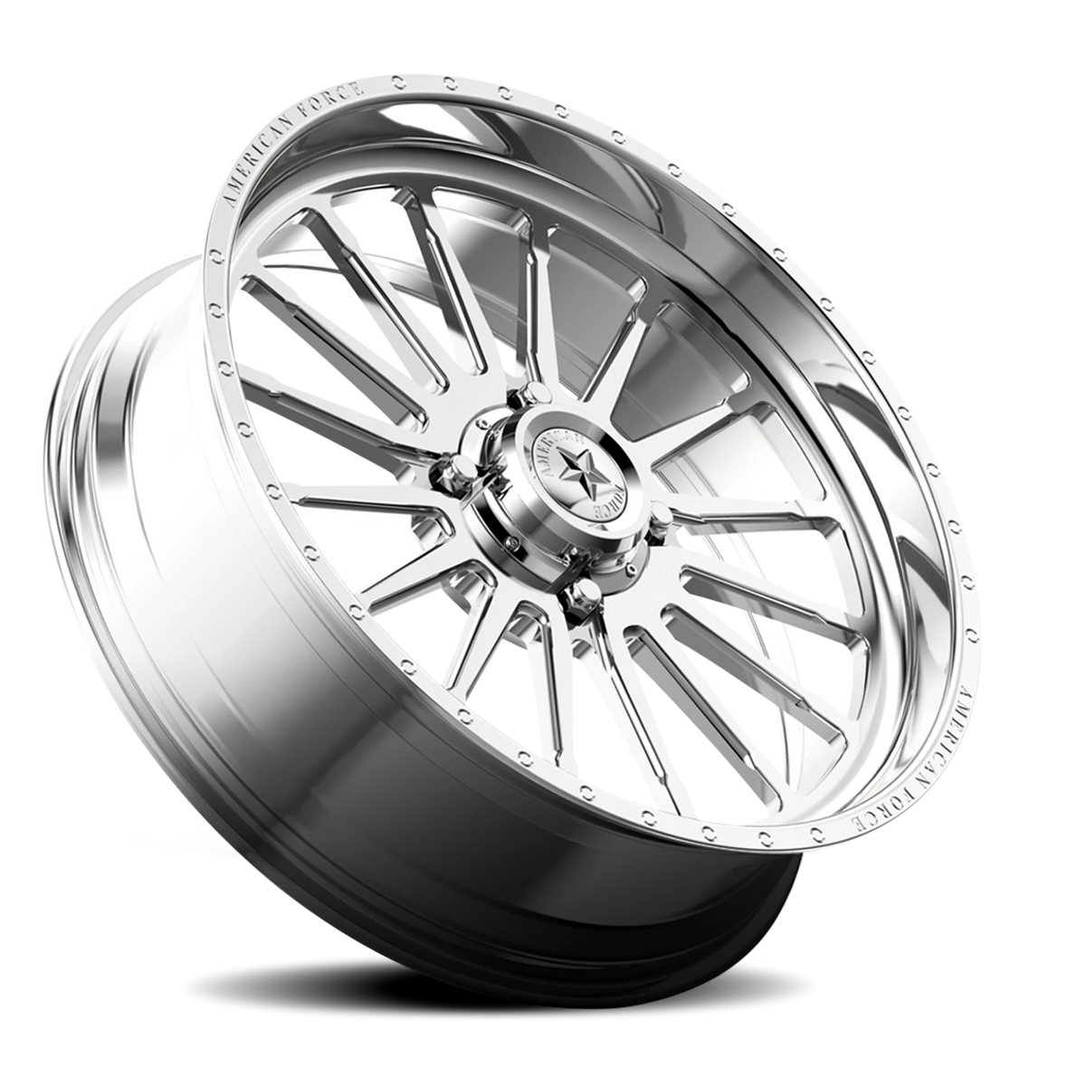 American Force K03 Alpine UTV Polished 24x7 0 4x156mm 115mm - Wheelwiz