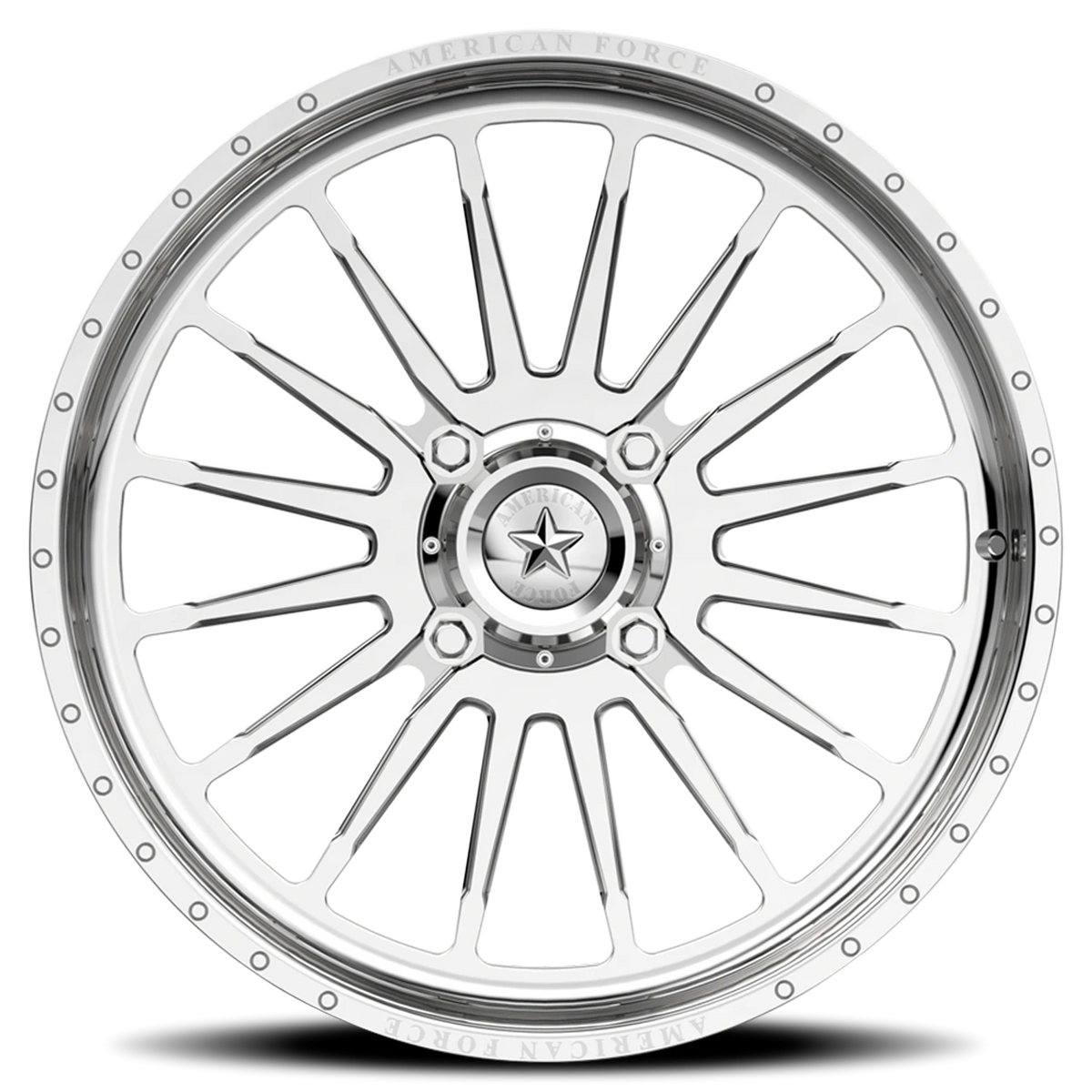 American Force K03 Alpine UTV Polished 24x7 0 4x156mm 115mm - Wheelwiz
