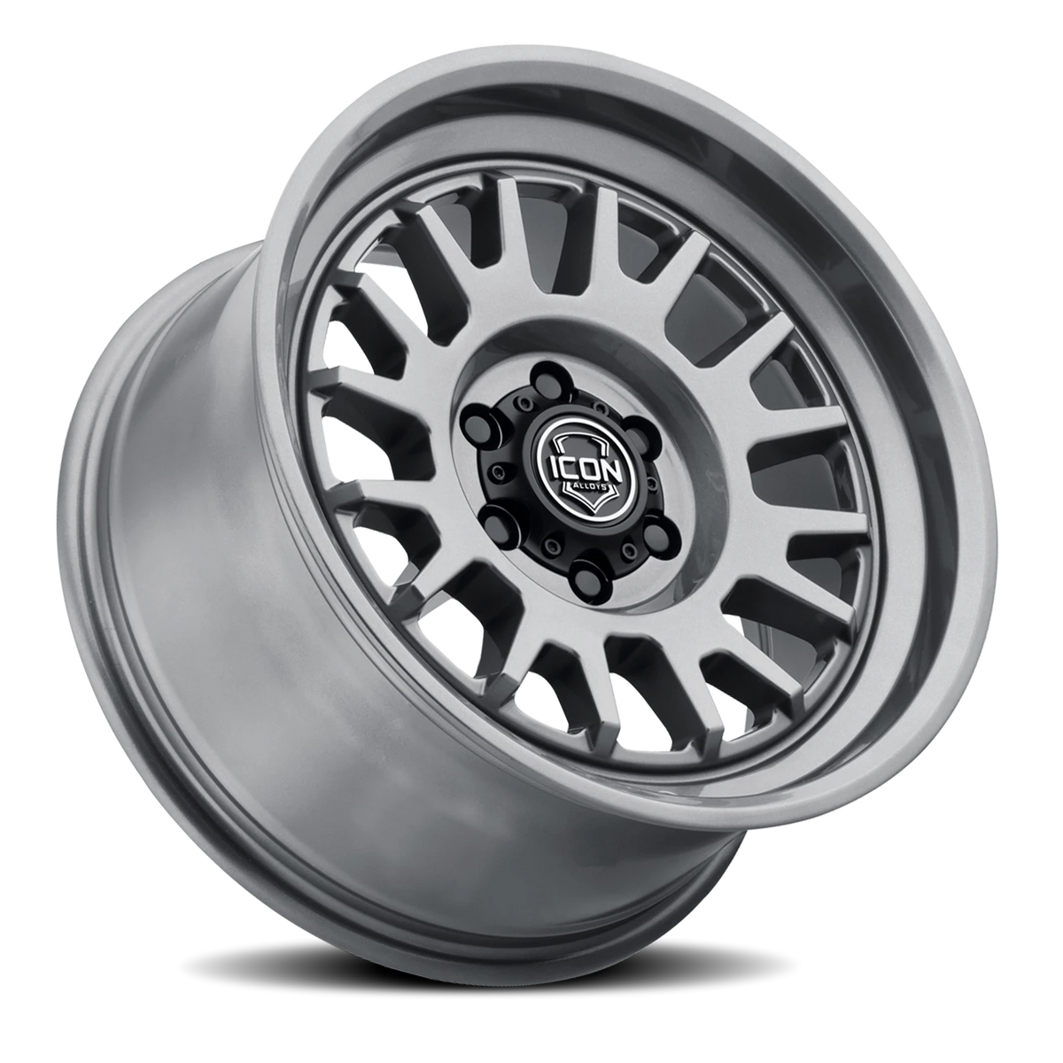 Icon Alloys Anza Gunmetal 17x8.5 -6 5x127mm 71.5mm