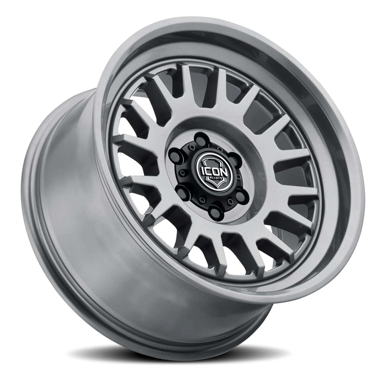 Icon Alloys Anza Gunmetal 17x8.5 0 6x139.7mm 106.1mm