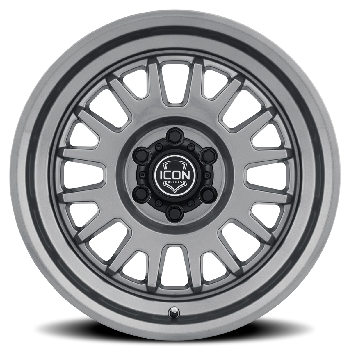 Icon Alloys Anza Gunmetal 17x8.5 0 6x139.7mm 106.1mm