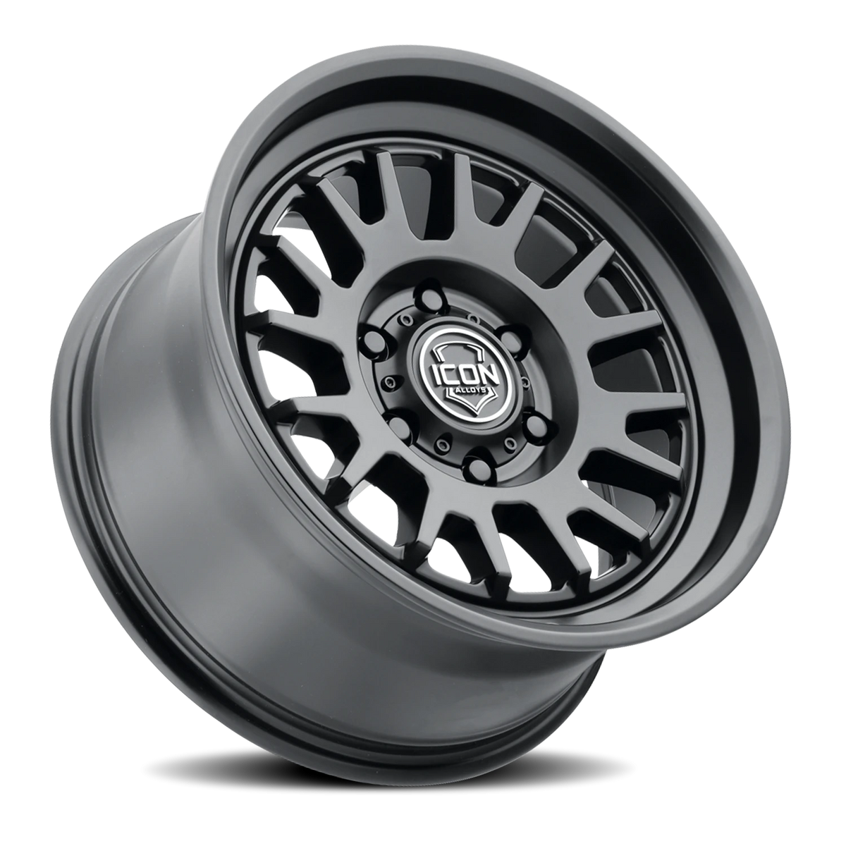Icon Alloys Anza Satin Black 17x8.5 0 6x120mm 67mm