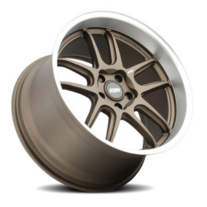 ESR Wheels Apex Series AP8 Matte Bronze W/ Machined Lip 19x8.5 +30 5x114.3mm 72.6mm