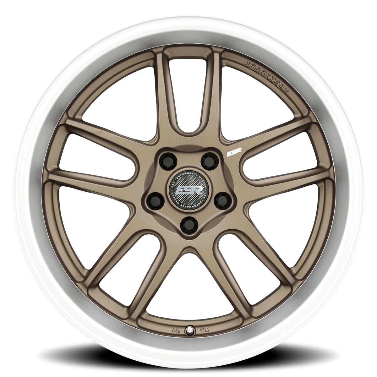 ESR Wheels Apex Series AP8 Matte Bronze W/ Machined Lip 19x8.5 +30 5x114.3mm 72.6mm