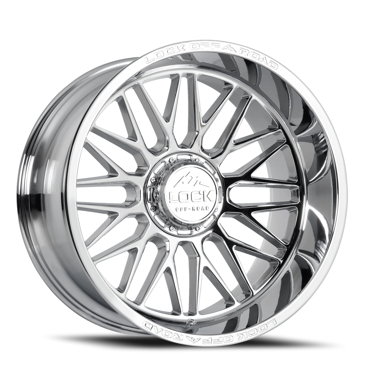 Lock Offroad Apex Chrome 22x12 -44 5x127|5x139.7mm 87.1mm