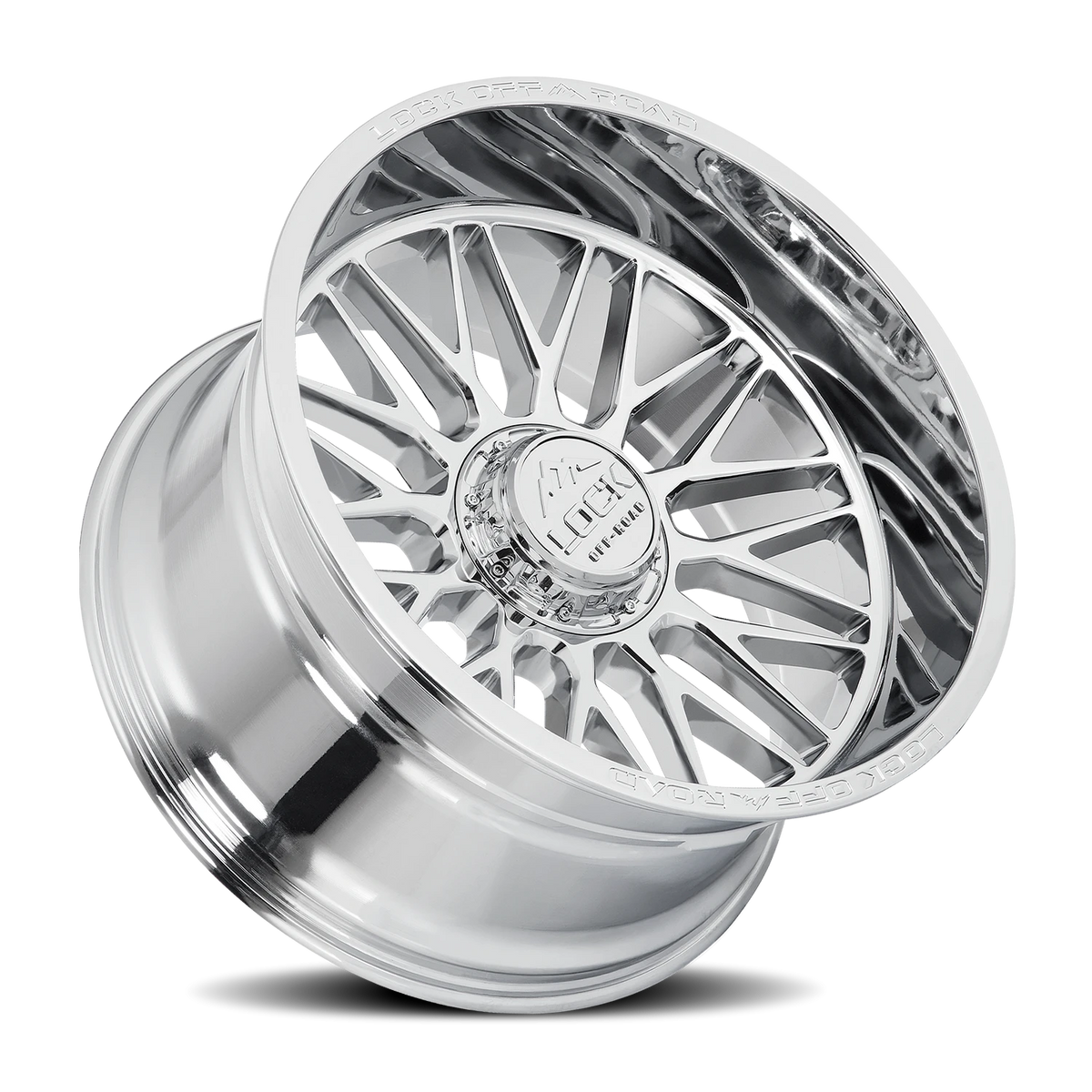Lock Offroad Apex Chrome 22x12 -44 5x127|5x139.7mm 87.1mm