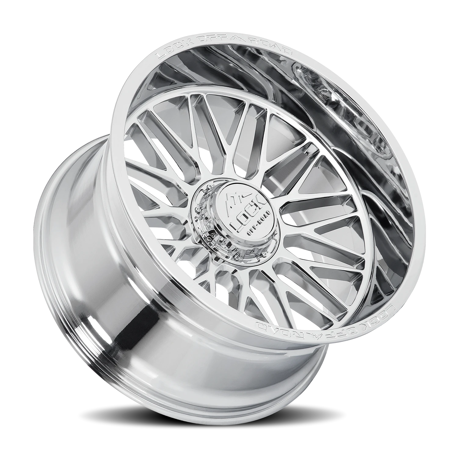 Lock Offroad Apex Chrome 22x12 -44 5x127|5x139.7mm 87.1mm