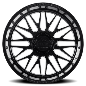 Lock Offroad Apex Gloss Black 20x9 +1 8x165.1mm 125.2mm