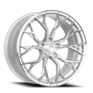 Dolce Performance Aria Gloss Silver W/ Machined Face 19x8.5 +28 5x120mm 72.56mm