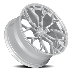 Dolce Performance Aria Gloss Silver W/ Machined Face 19x9.5 +40 5x114.3mm 73.1mm