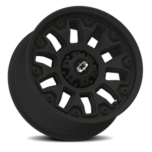 Vision Wheel 362 Satin Black with Black Bolt Inserts 20x9 +12 6x139.7mm 106.2mm - Wheelwiz