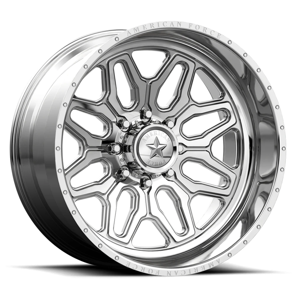 American Force CK01 Assault CC Polished 24x14 -90 6x135mm 87mm - Wheelwiz