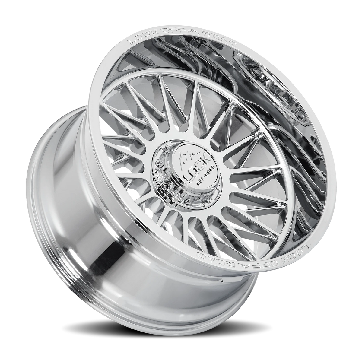 Lock Offroad Assault Chrome 22x12 -44 5x127|5x139.7mm 87.1mm