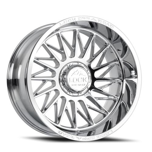 Lock Offroad Assault Chrome 22x12 -44 8x165.1mm 125.2mm