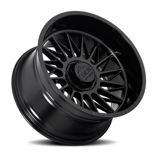 Lock Offroad Assault Gloss Black 22x10 -18 6x135|6x139.7mm 106.2mm - Wheelwiz