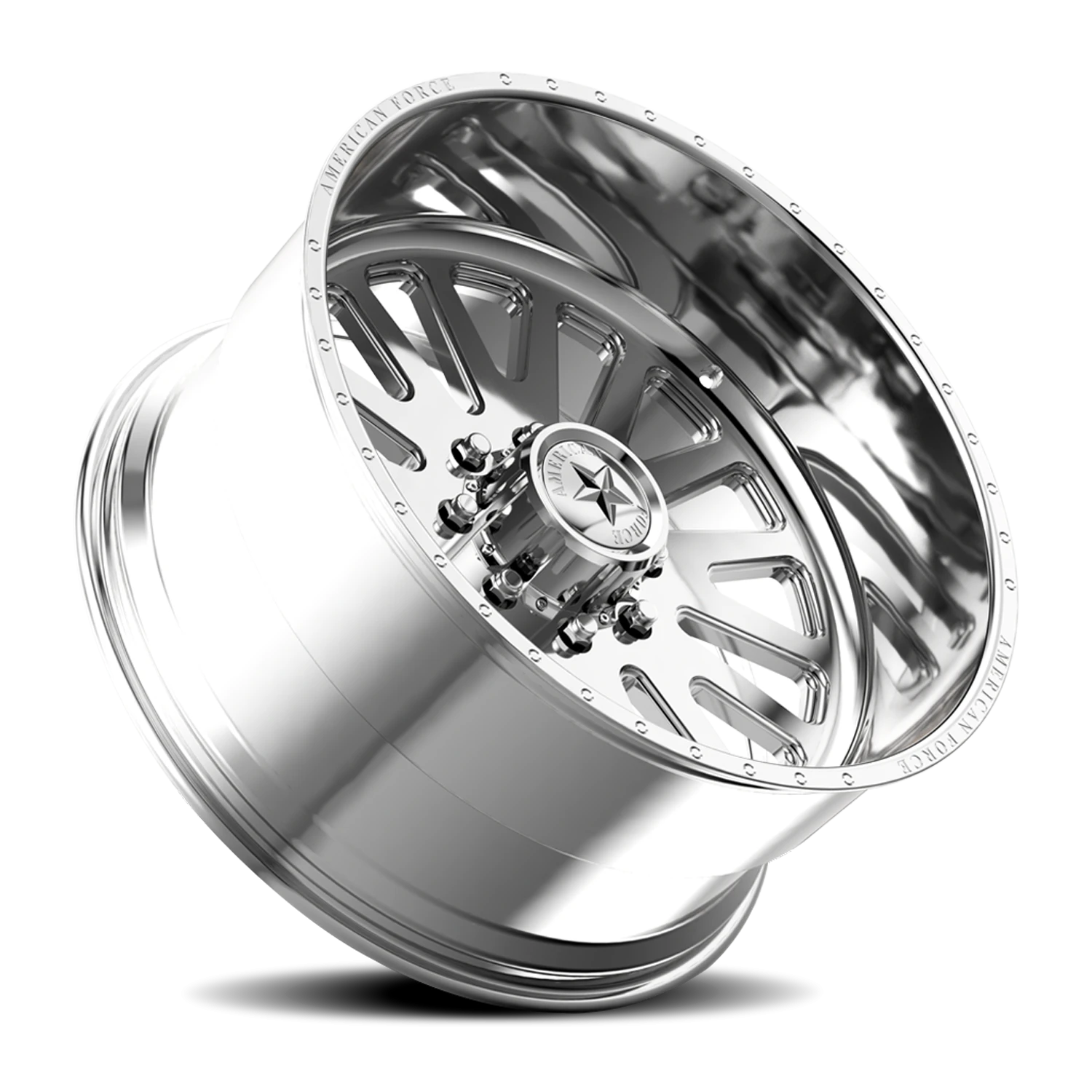 American Force F20 Atom SS Polished 22x14 -73 6x139.7mm 78.1mm - Wheelwiz