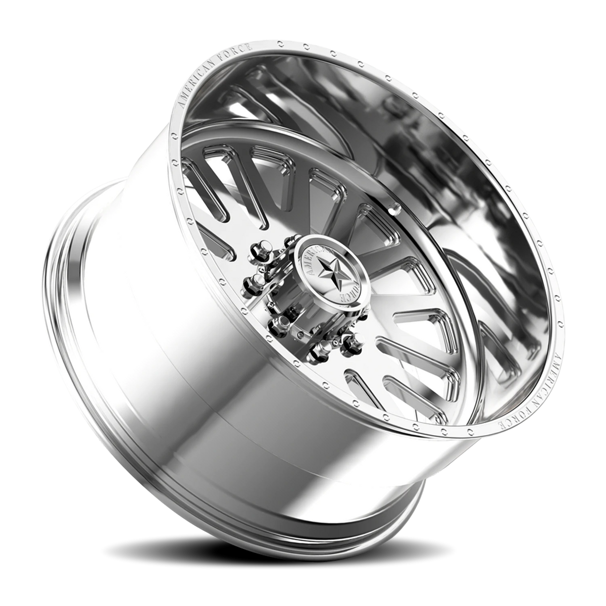 American Force F20 Atom SS Polished 20x9 0 8x180mm 124mm - Wheelwiz