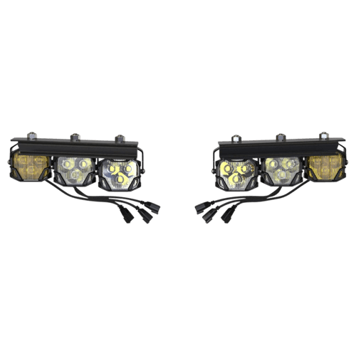 Morimoto Offroad 4B FOG BRACKETS: TYPE BRONCO TRIPLE 2021 - Wheelwiz